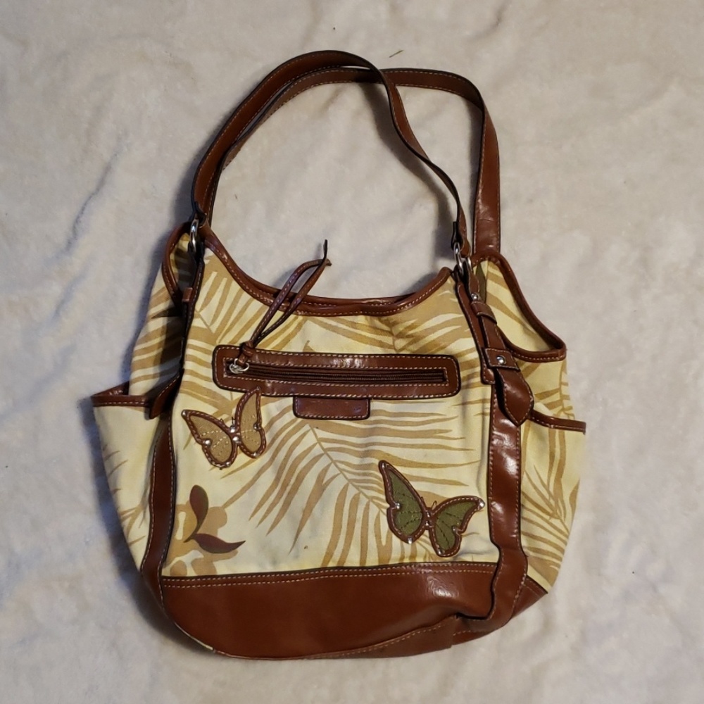 St John's bay purse with butterfly